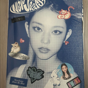 뉴진스 블루북 해린ver +미니앨범 풀구성