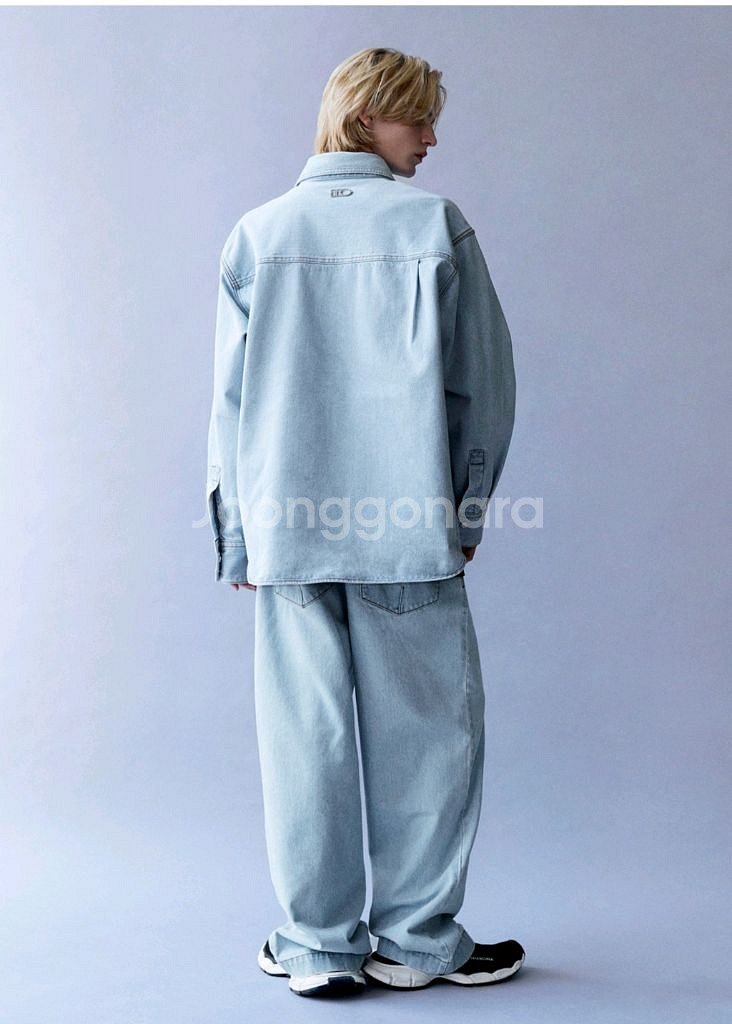 디써티원 빅포켓 데님 셋업--4