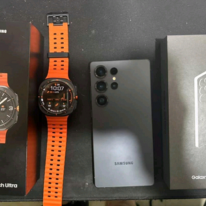 갤럭시S25울트라 제트블랙 1TB + 갤럭시워치 울트라