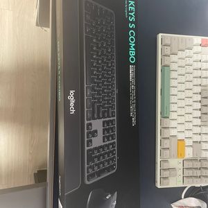 로지텍 MX KEYS COMBO 마우스 키보드 세트