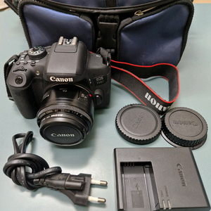캐논 DSLR EOS 750D + 50.8 렌즈