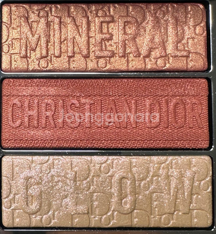 디올 3 꿀뢰르 코랄글로우 733 섀도 팔레트--2