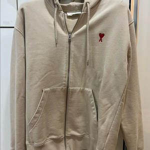 아미 베이지후드집업 xl