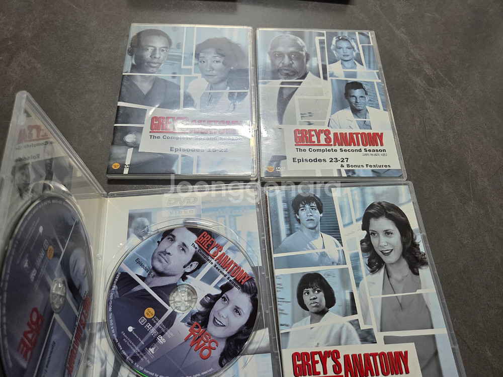 그레이 아나토미 시즌1, 2, 5, 6 DVD(택포)--5