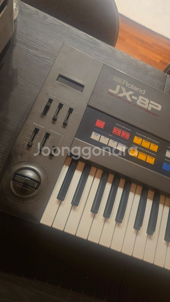 Roland jx8p + pg800 아날로그 신디사이저--2