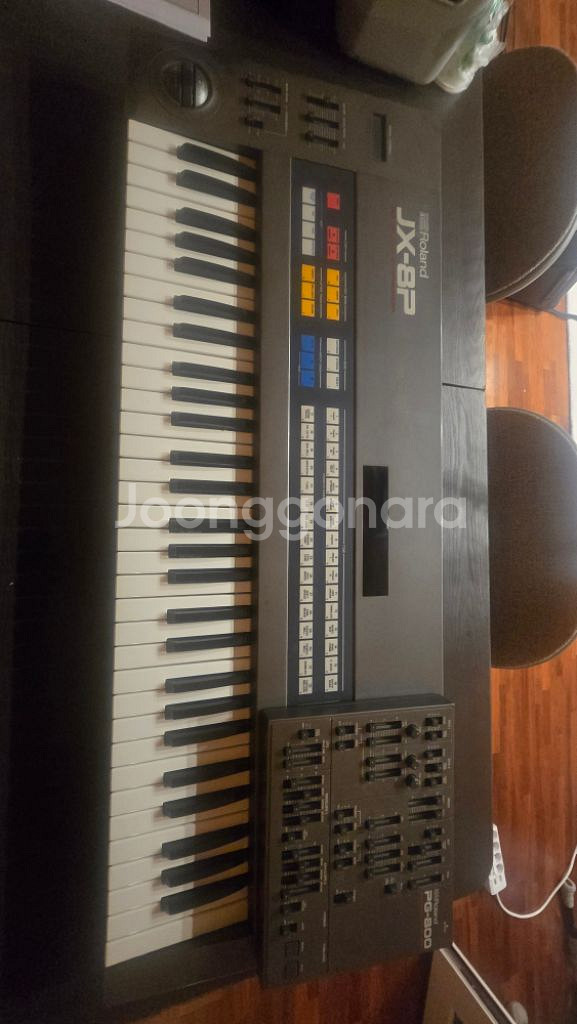 Roland jx8p + pg800 아날로그 신디사이저--6