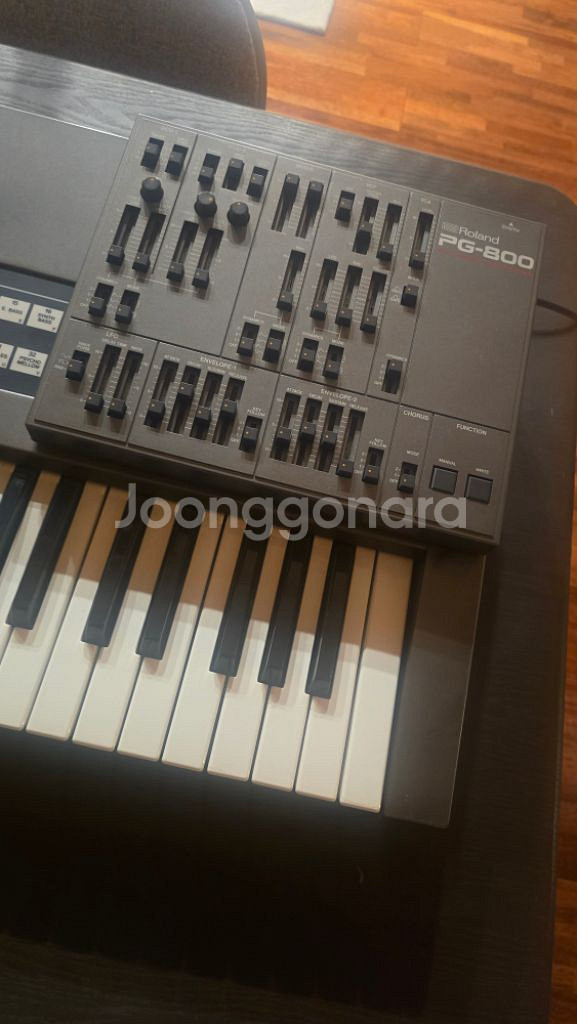 Roland jx8p + pg800 아날로그 신디사이저--8