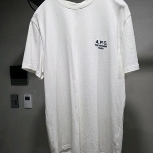아페쎄 apc 레이몬드 반팔 화이트 M