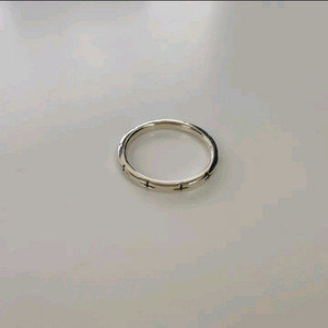 에이블리 실버 925 십자가 심플 반지