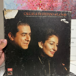 마리아 칼라스와 주세페 디 스테파노의 듀엣.2LP