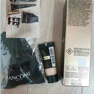 (미개봉새상품)랑콤뗑이돌+파운데이션브러쉬 2개+구성품