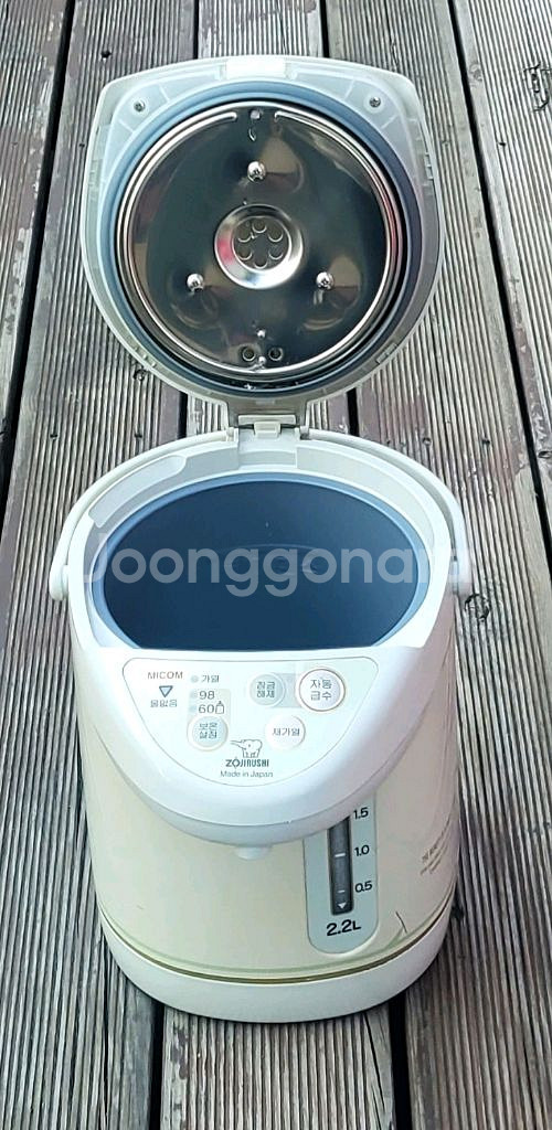 일본 조지루시 코끼리 전기포트/보온포트 팝니다--5
