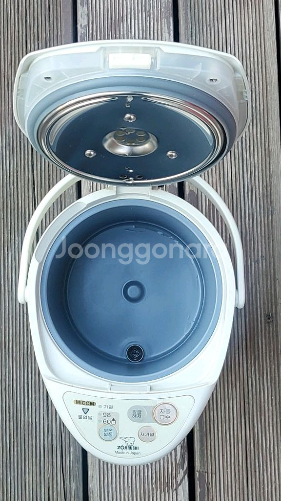 일본 조지루시 코끼리 전기포트/보온포트 팝니다--6