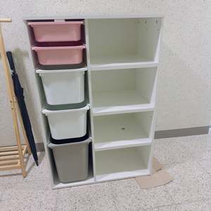 선반수납정리함