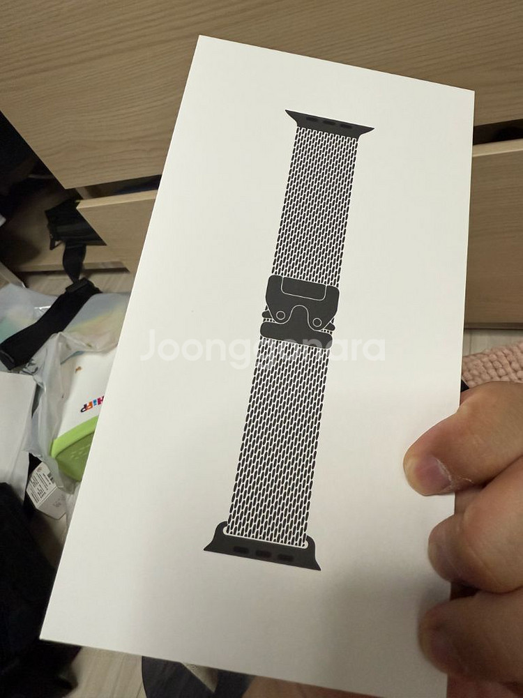 애플워치 울트라2 블랙 밀레니즈루프 M(애캐플O)--2