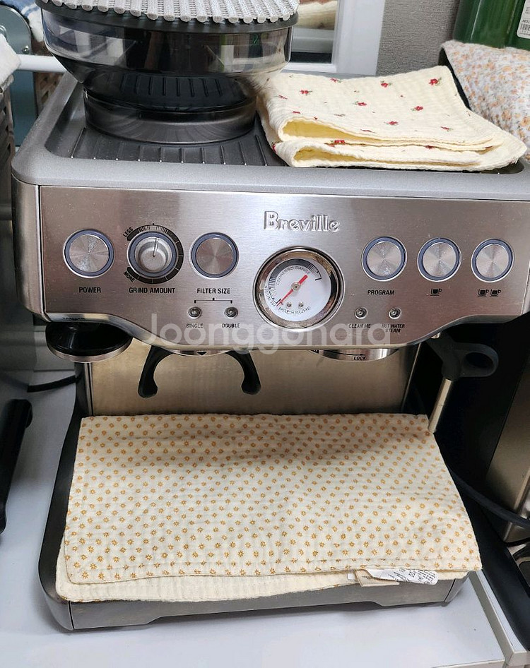 브레빌870 커피머신기--1