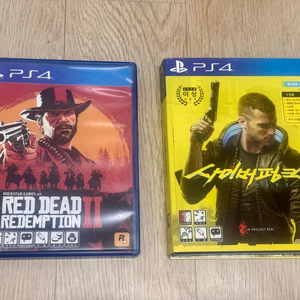 PS4 플스4 레데리2, 사이버펑크2077 일괄 판매