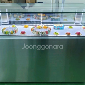 카페용 BKC 마카롱 샌드위치 냉장 쇼케이스 앞1단뒤2