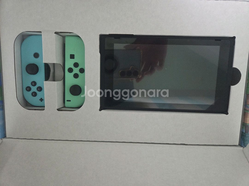 [상태 좋음] 닌텐도 스위치 모동숲 에디션 풀박스--1