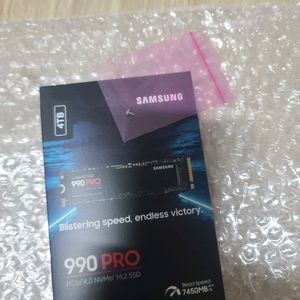 삼성 990pro 4tb ssd 팔아요.