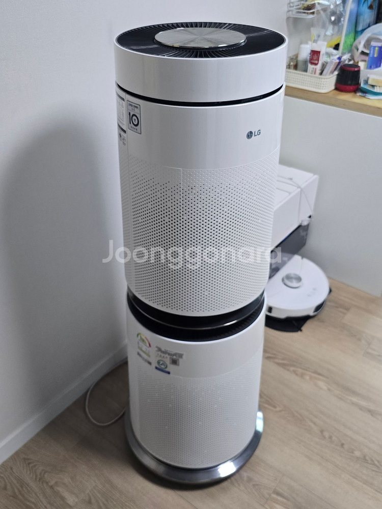 LG 엘지 퓨리케어 360도 공기청정기 2단+무빙휠--3