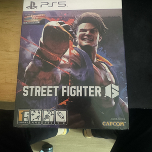 ps5 스트리트파이터6 스틸북 에디션 미개봉 팝니다
