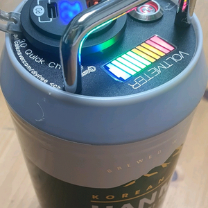 캠핑 갬성 맥주캔 파워뱅크 맥뱅(12.6V 12A)