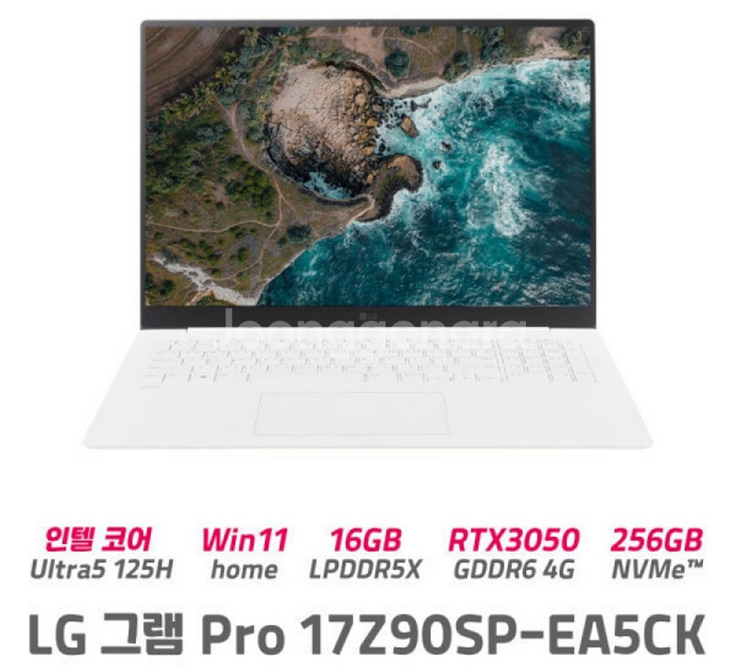 [17인치] LG 그램 PRO 17 영상편집 노트북--1