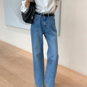 로니엘 리치 스트레이트데님 숏XS