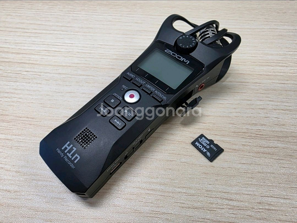 ZOOM H1N HIFI 고음질 녹음기--1