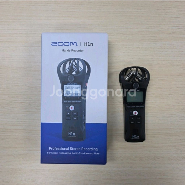 ZOOM H1N HIFI 고음질 녹음기--2