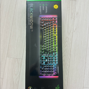 [단순개봉] razer 블랙위도우 v4 리니어 한글