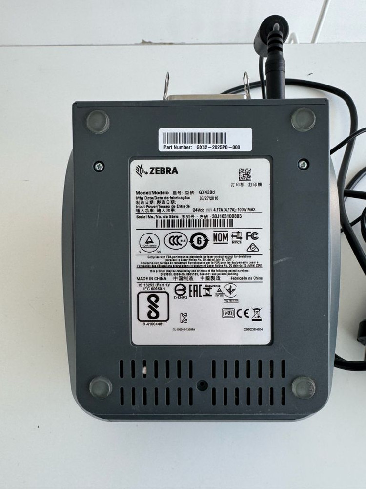 ZEBRA GX 420 바코드 라벨 택배 송장 프린터 이미지