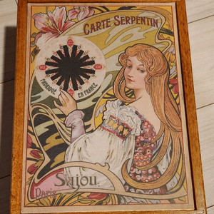 프랑스 사쥬 sajou 보관함 carte serpent