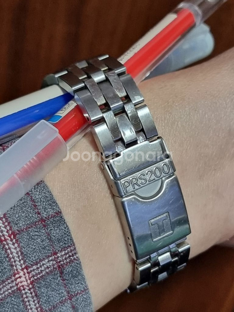 티쏘 (TISSOT) PRS200 메탈 시계--6