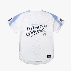 삼성 산산기어 저지 화이트 블루 l xl