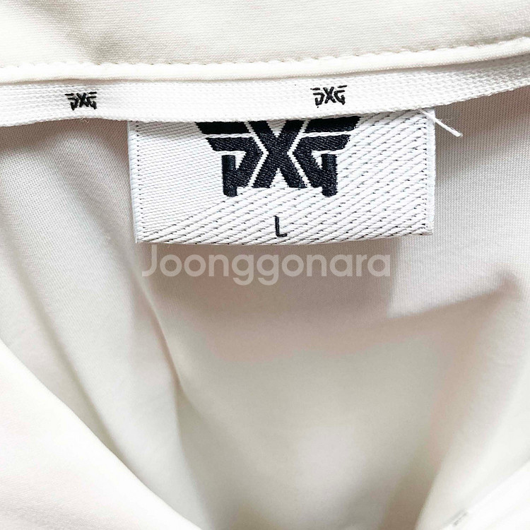 PXG 남성골프반팔티셔츠 화이트 정품 L 진스센스--1
