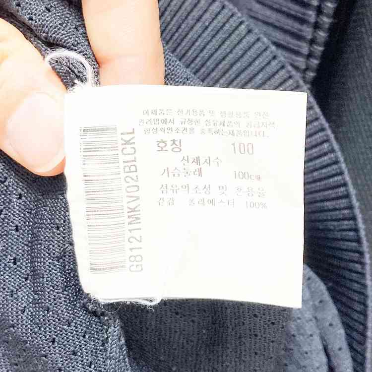 르꼬끄골프 남성베스트 조끼 블랙 100 진스센스--0