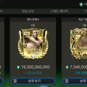 Fc모바일 TP팝니다 억당15원 최대 3000억 입니다