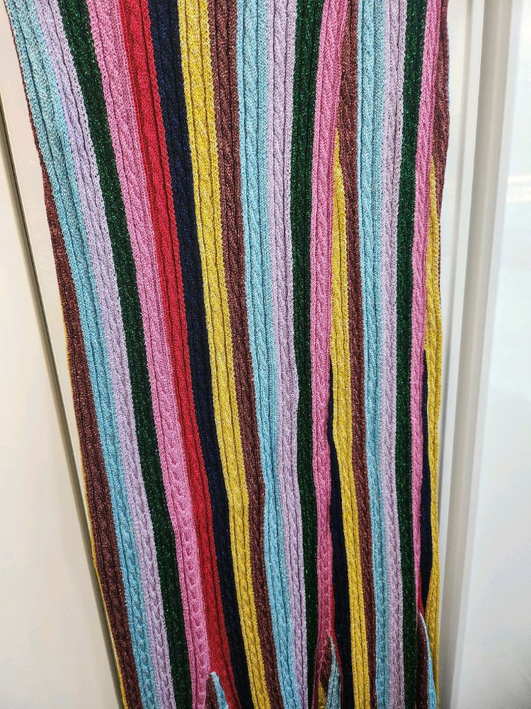 (한섬)FOURM THE STORE-멀티컬러 니트스커트 이미지