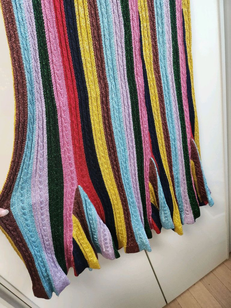 (한섬)FOURM THE STORE-멀티컬러 니트스커트 이미지