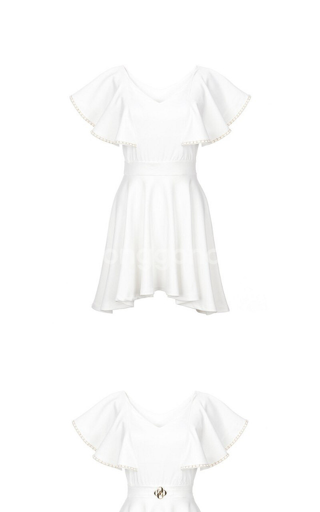 그레이스유) Twinny Swimwear (Ivory)--9