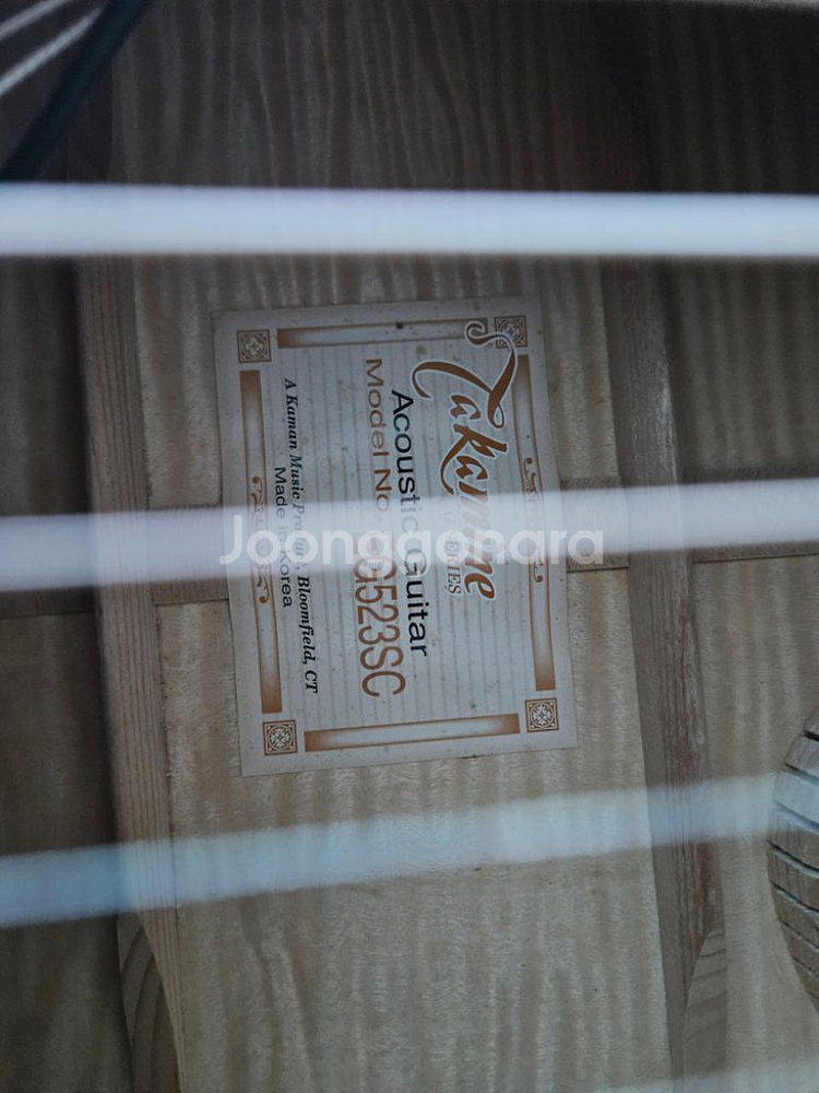 Takamine EG523SC 기타--3