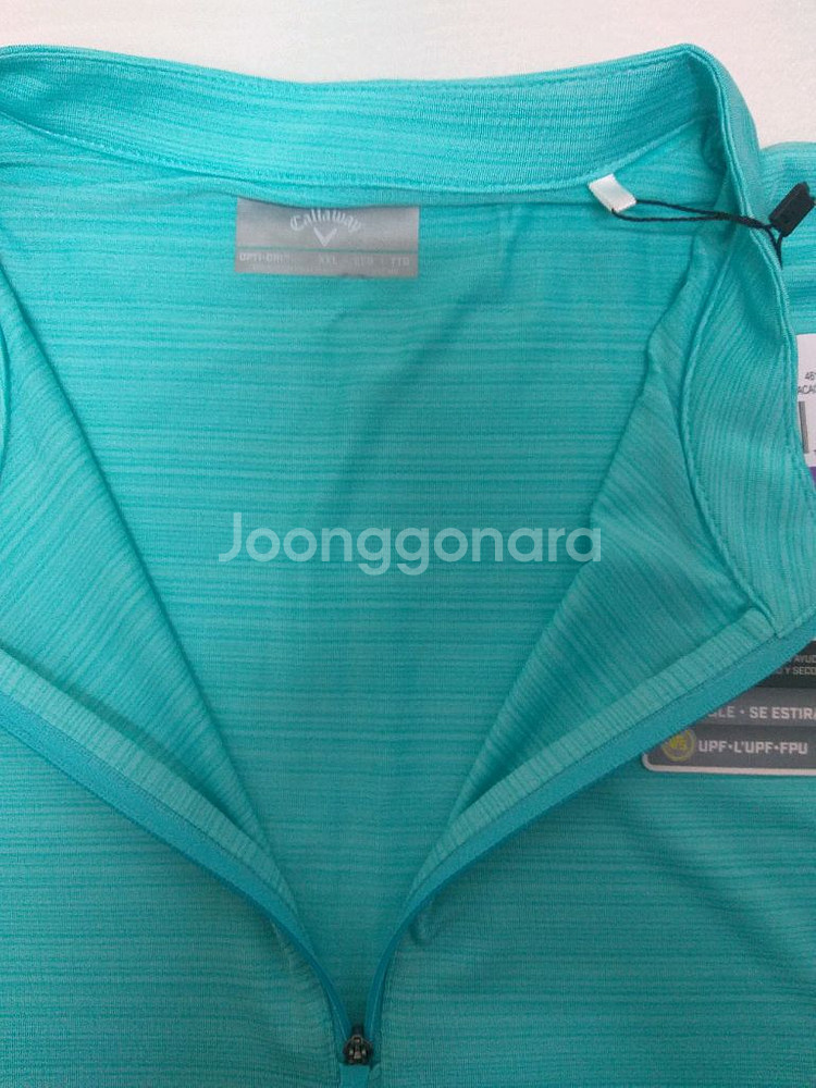 캘러웨이 정품 여성용 하이 크류 프로텍션 골프 탑 2X--2
