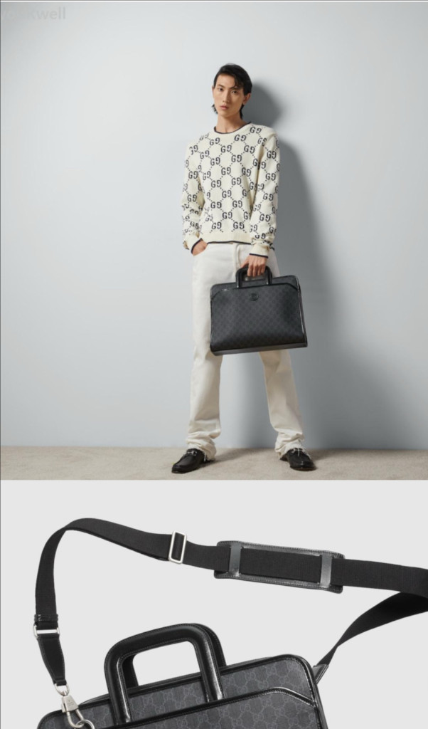 구찌서류가방 정품--1