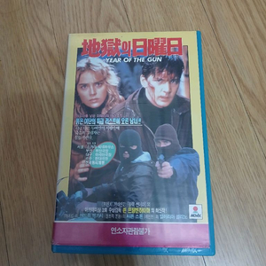 샤론스톤 주연 초기작 지옥의 일요일 비디오