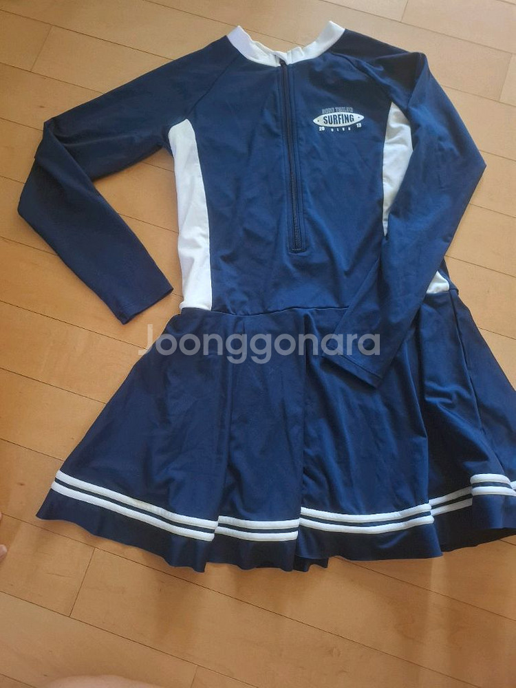 베베테일러 여아 래쉬가드원피스 수영복 150--1