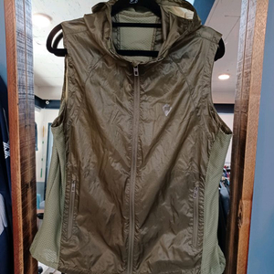 코오롱스포츠 초경량 나일론 메쉬 조끼 L