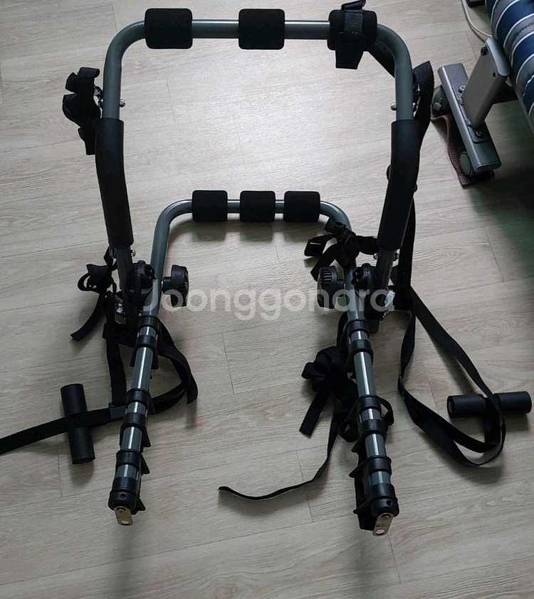 자전거 캐리어 자동차 트렁크 장착용. 2대 장착 가능.--0