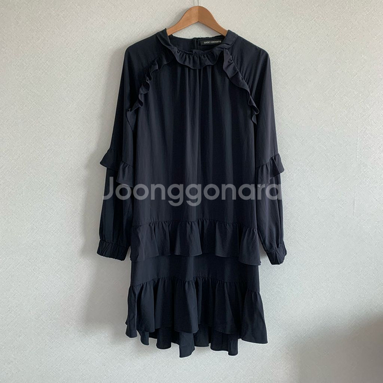 럭키슈에뜨 프릴 원피스--0